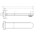 Sora SS Basin/Bath Spout Gun Metal
