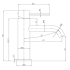 Otus Slimline SS Basin Mixer Curved Spout in Matt Black