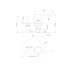 Otus Slimline SS Wall Diverter Mixer Trim Kits in Chrome