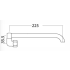 Laundry Spout Chrome