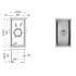 New Cora Above / Undermount Sink 240 x 440 x 200mm