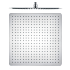Nova Square Overhead Shower Mirror Polish