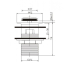 Chrome 32/40mm Solid Brass Basin Pop Up Waste with Overflow