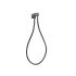 Esperia Gun Metal Grey Shower Holder & Connector