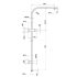Esperia 10″ Chrome Square Shower Station
