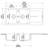 Carysil White Double Bowls with Drainer Granite Kitchen Sink 1160*500mm