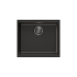 530*460*200mm Carysil Black Single Bowl Granite Kitchen/Laundry Sink Top/Flush/Under Mount