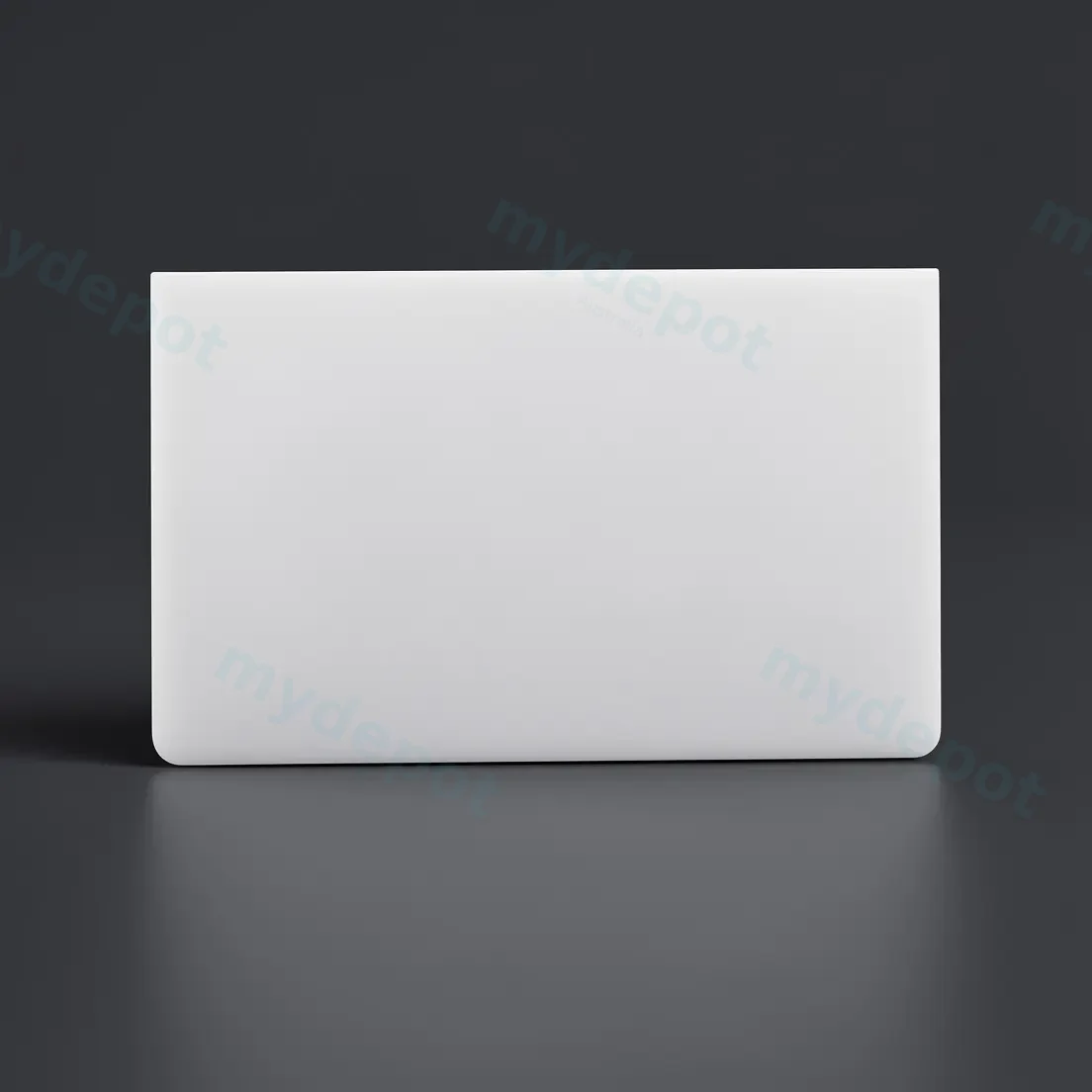 750x465x15mm Matte White Look Sintered Stone Top Benchtop view 2