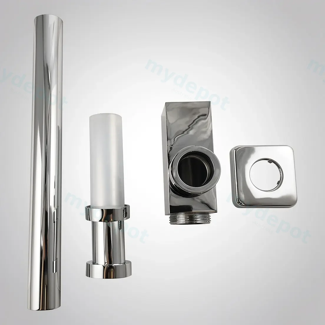 Chrome Bottle Trap 32mm view 4