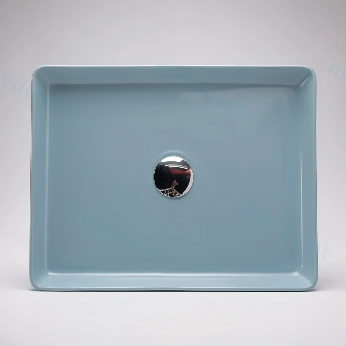 470*360*110mm Etna Tango Grey Above Counter Rectangular Basin view 2