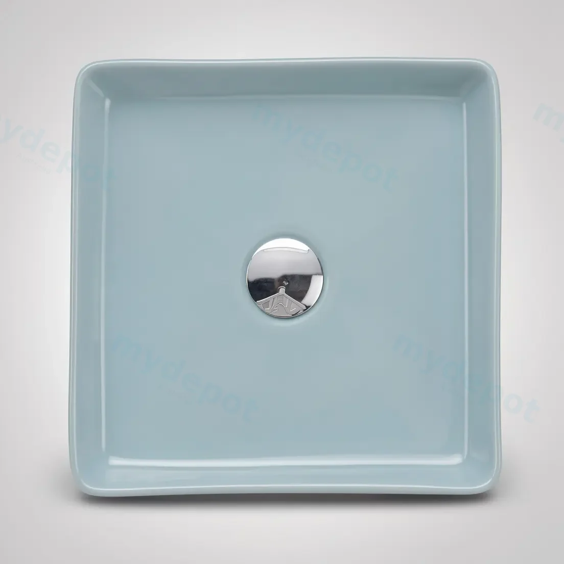 360*360*110mm Etna Tango Grey Above Counter Square Basin view 2