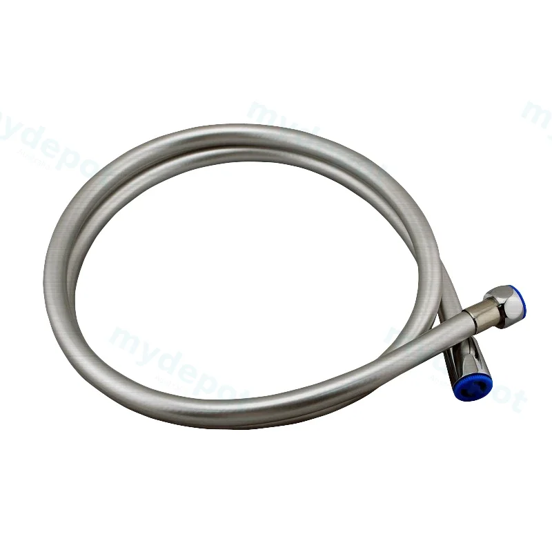 Esperia Brushed Nickel 1500mm PVC Shower Hose view 2