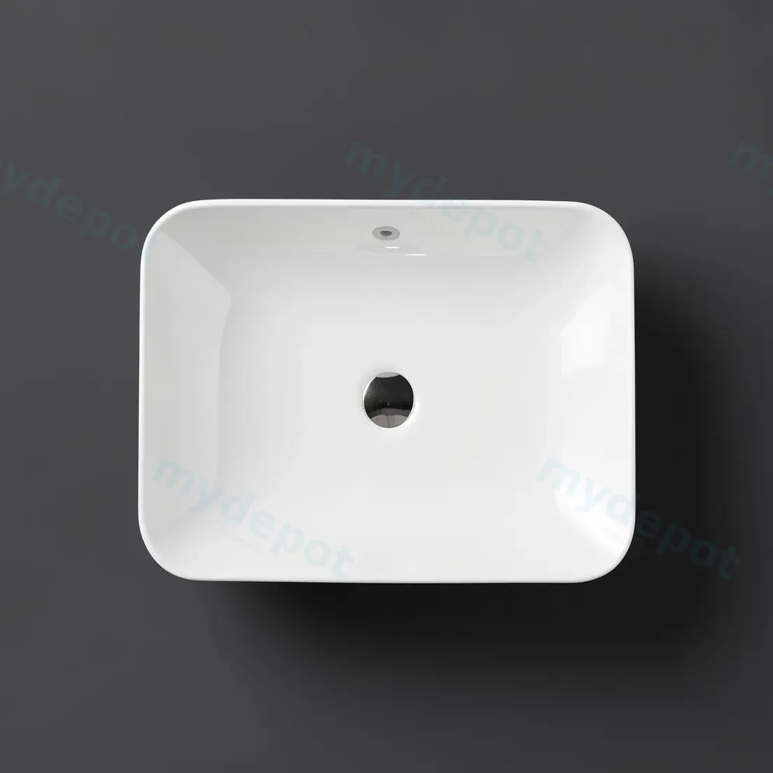610*415*155mm Insert Rectangular Basin view 2