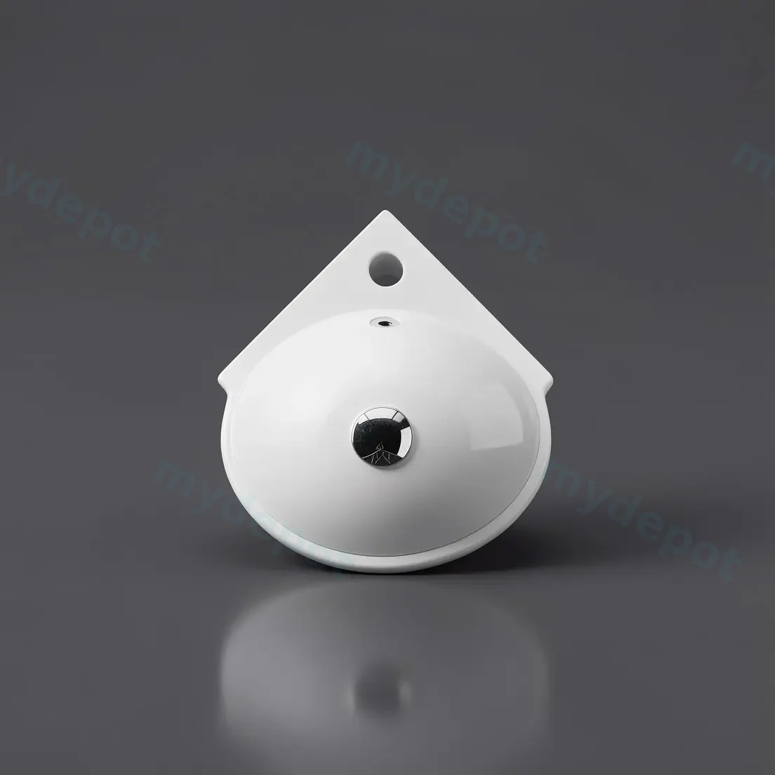 390*365*130mm Mini 39 Compact Wall-Hung Corner Basin view 2