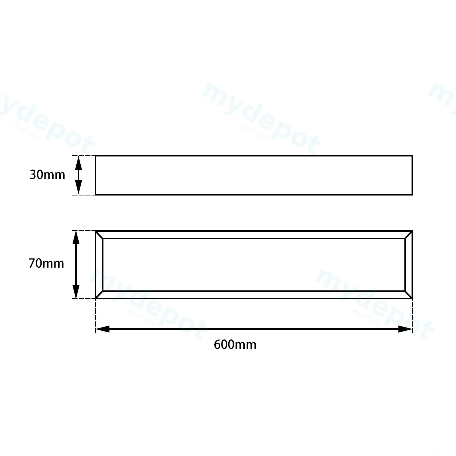 Rosa Robe Hook SS304 Stainless Steel(Chrome) view 3