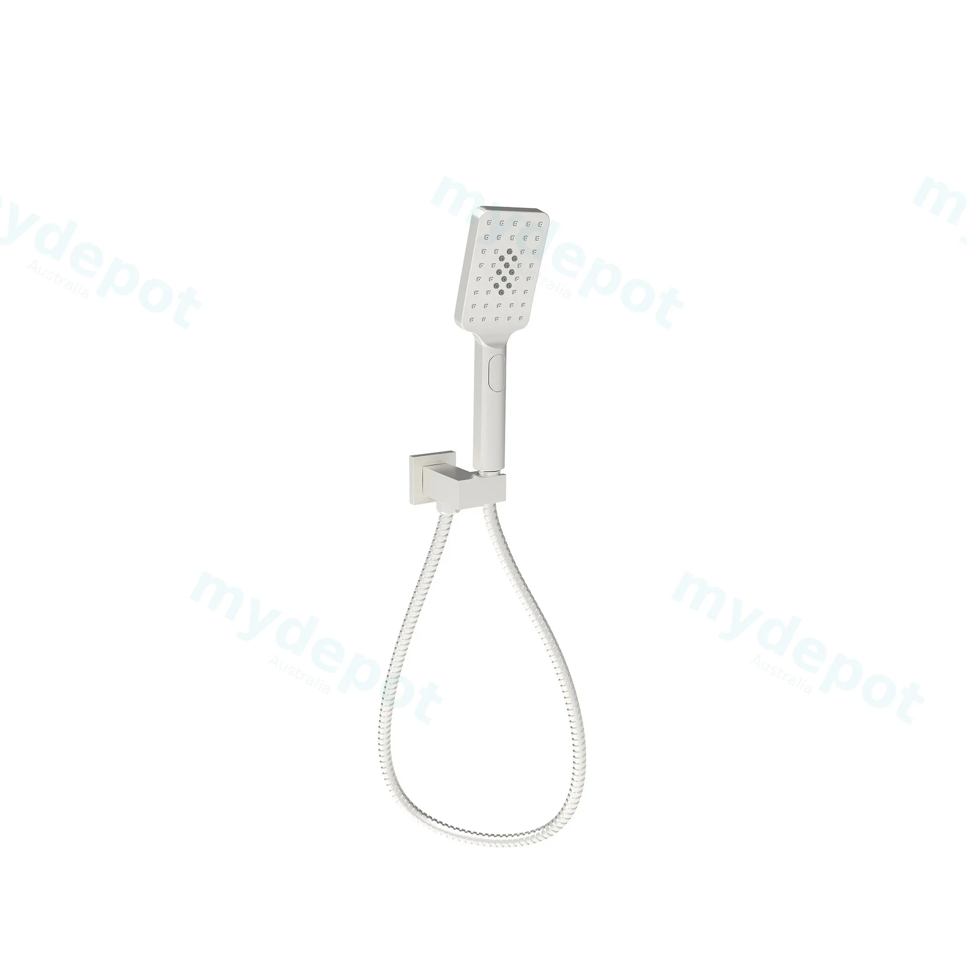 Eden Handshower On Wall Outlet Bracket Brushed Nickel view 2