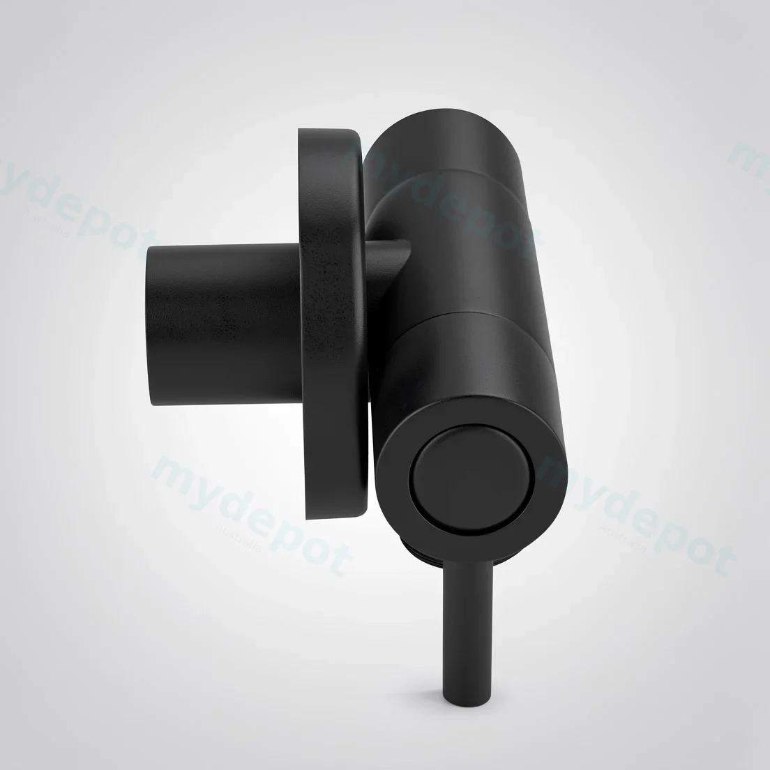 Bathroom Solid Brass Black Toilet Bidet Spray 1 Inlet 2 Outlet Diverter Only view 3