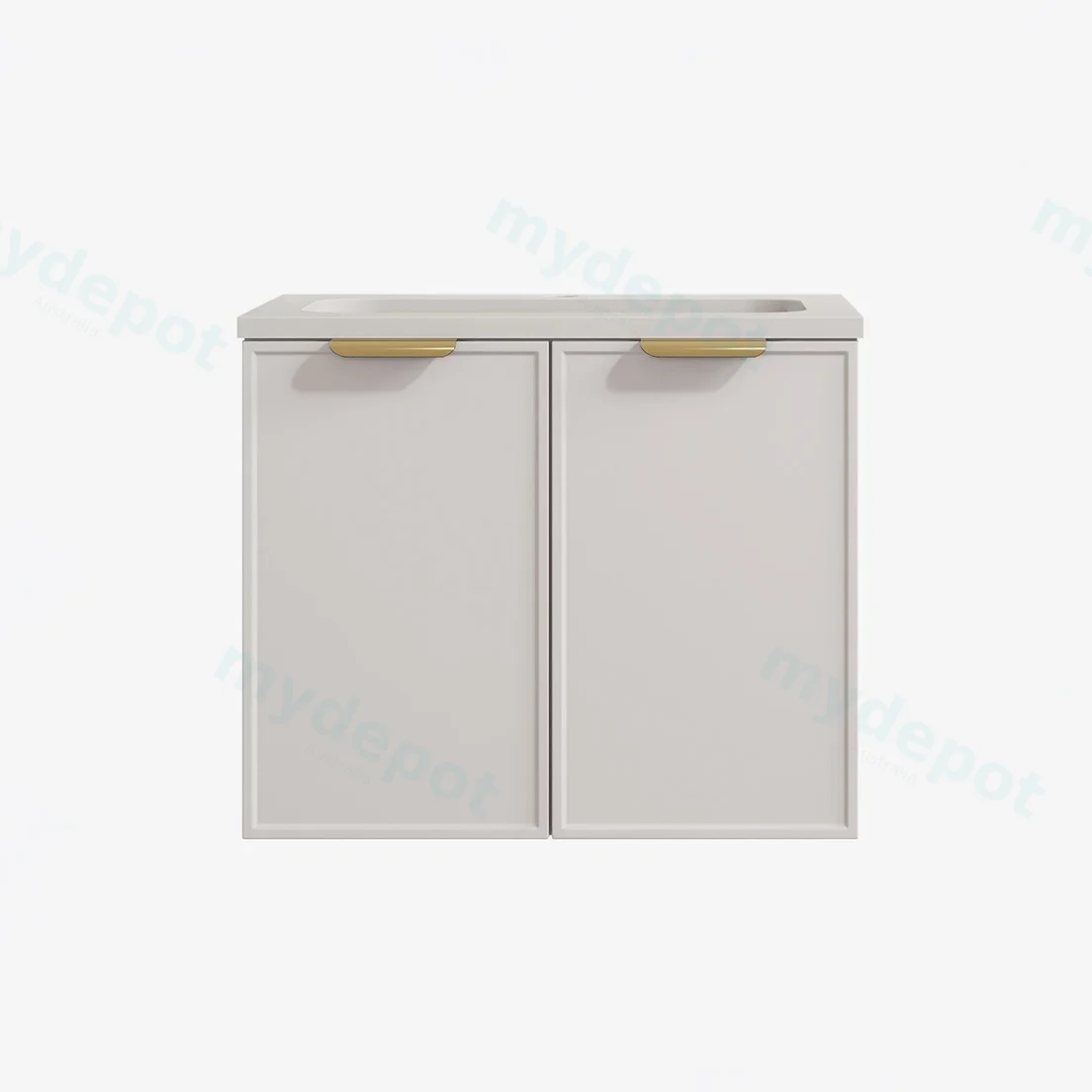 590*455*560mm Matte White Madura Federation Wall Hung PVC Cabinet view 2
