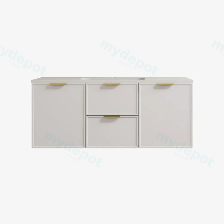 1190*455*560mm Matte White Madura Federation Wall Hung PVC Cabinet view 2