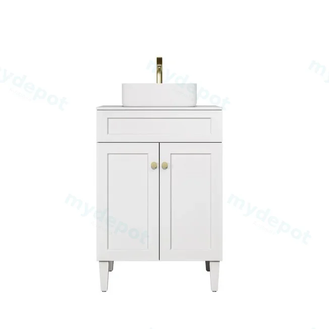 590X455X860mm Harold Federation Free Standing PVC Cabinet view 2
