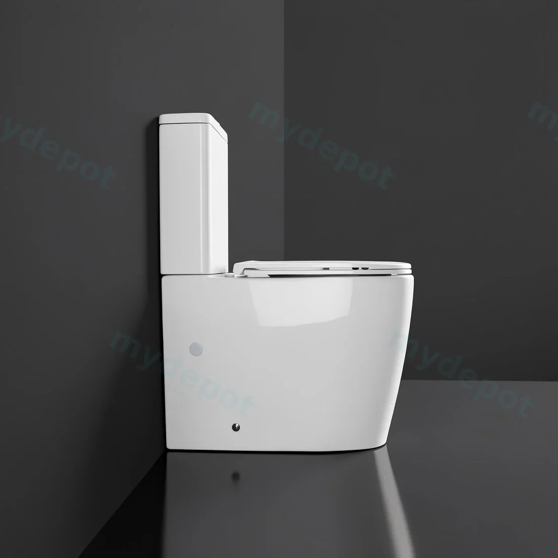 Walton Back To Wall Toilet Suite Two Piece Toilet view 6