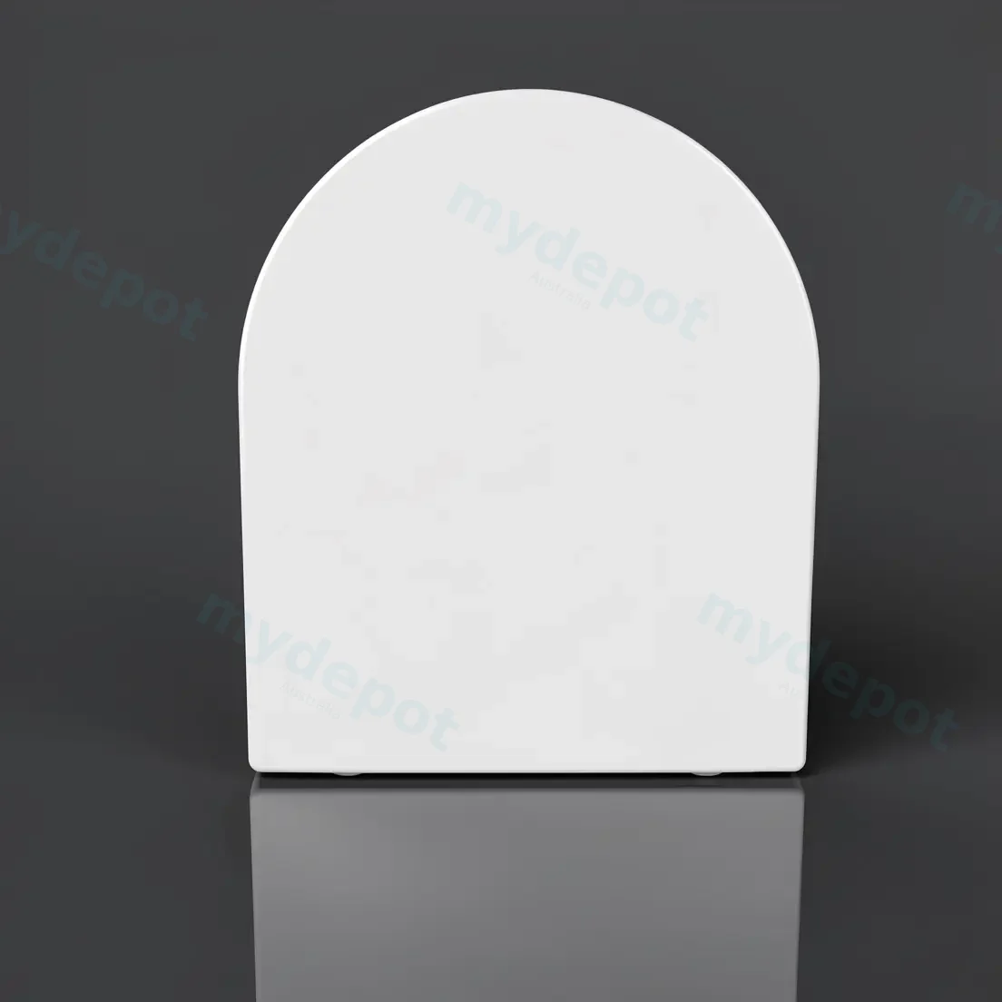 Gloss White Slim Uf Seat Compatible With Hani,Pani,Vera,Moi,Toi,Zara99,Zara66,Raul99, Raul66 view 3
