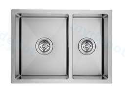 Eden 1& 1/2 Double Bowl Undermount Sink 340 x 400mm&180 x 400mm (304 Stainless Steel)