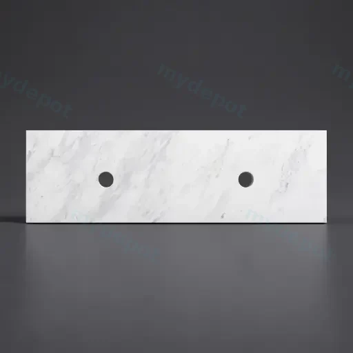 1205X465X18mm Carrara White Marble Stone Top