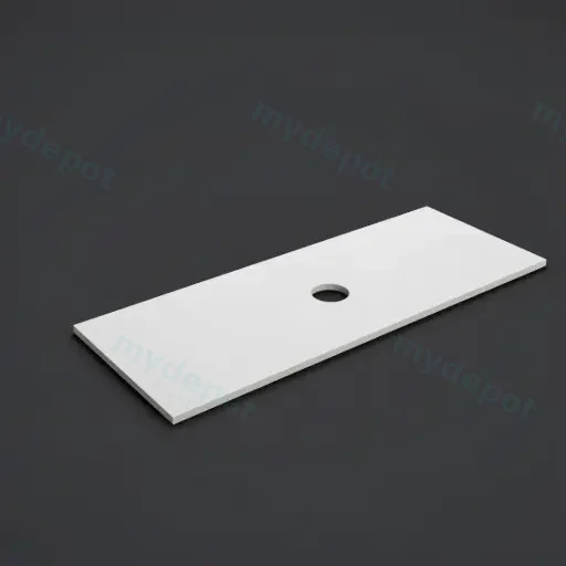 1205X465X20mm Blanco White(WG034) Zero Silica Engineer Stone Top