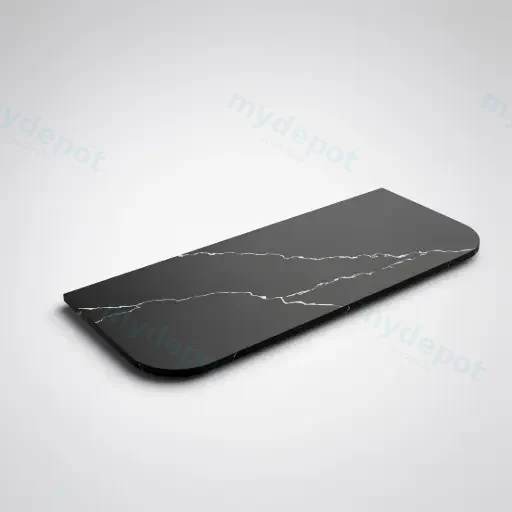 1205X505X20mm Calacatta Night (WG485)Zero Silica Engineer Curve Stone Top