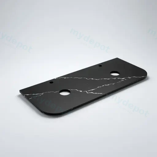 1205X505X20mm Calacatta Night (WG485)Zero Silica Engineer Curve Stone Top