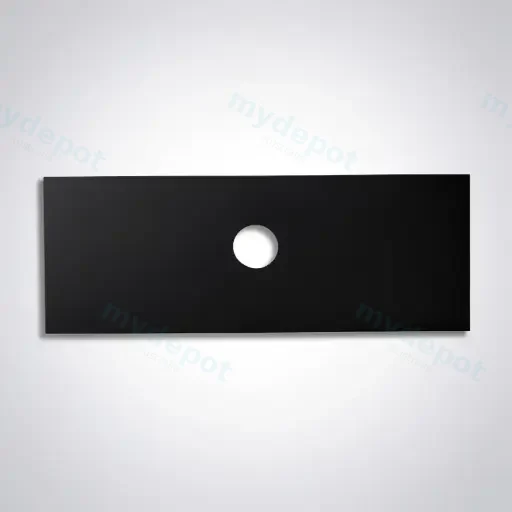 1205x465x15mm Balck Zero Silica Quartz Square Corner Stone Top