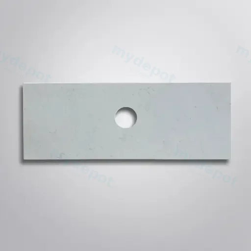 1205x465x15mm Carrara White Zero Silica Quartz Square Corner Stone Top