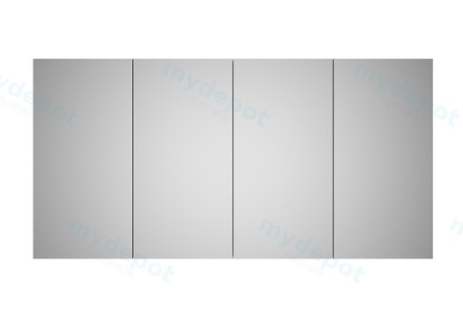 1500*155*750mm Alpha PVC Shaving Cabinets