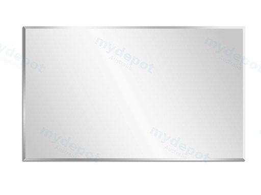 1500x900mm Bevel Edge Rectangle Plain Mirror
