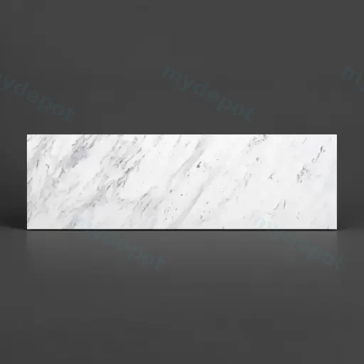 1505X465X18mm Carrara White Marble Stone