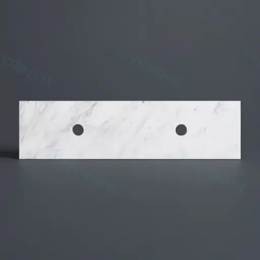 1505X465X18mm Carrara White Marble Stone Top