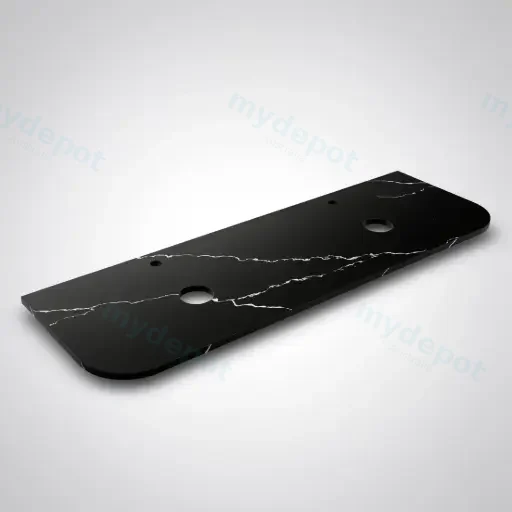 1505X505X20mm Calacatta Night (WG485)Zero Silica Engineer Curve Stone Top