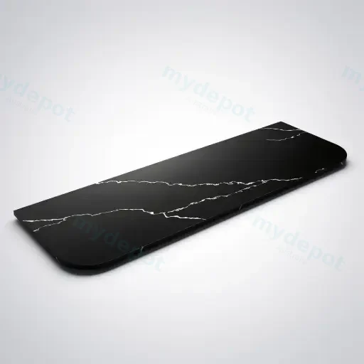 1505X505X20mm Calacatta Night (WG485)Zero Silica Engineer Curve Stone Top