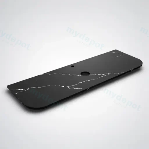 1505X505X20mm Calacatta Night (WG485)Zero Silica Engineer Curve Stone Top