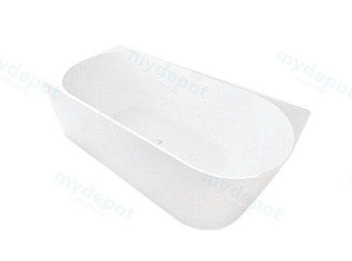 1700*750*590mm Nova Left Hand Corner Gloss White Bathtub