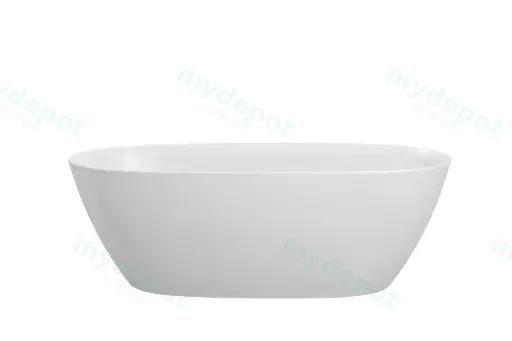 1700*800*580mm Matte White Pilato Freestanding Bathtub