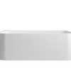 1700*800*590mm Bullion Back To Wall Gloss White Bathtub