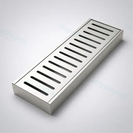 300-5600mm Lauxes Aluminium Standard Floor Grate Drain Any Size Indoor Outdoor