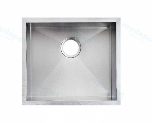 304 Stainless Steel Hand-made Single Bowl Kitchen Sink(Round Edges) 510*450*230mm