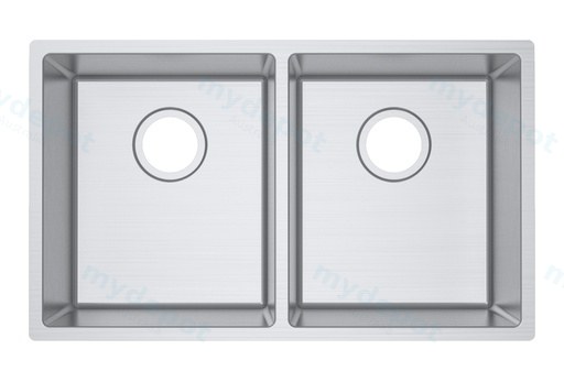304 Stainless Steel Hand-made Single Bowl Kitchen Sink(Round Edges) 740*440*200mm