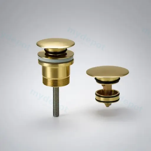 32mm Universal Basin Pop-Up Waste Brushed Gold