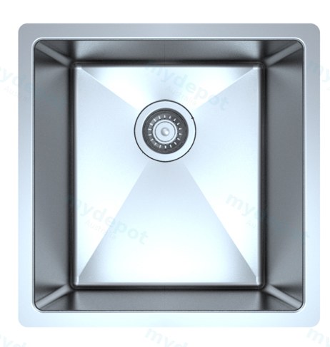 Otus Undermount Single Bowl Sink 394x450x229mm 304 Stainless Steel