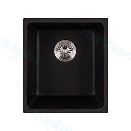 395*445*220mm Cora Black Undermount Granite Sink