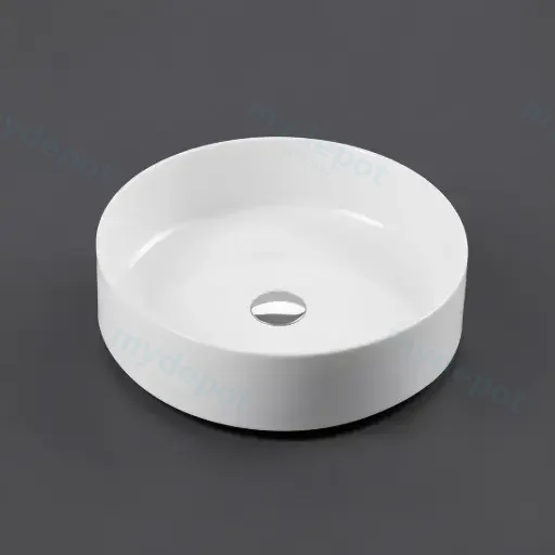400*400*120mm Above Counter Round Basin